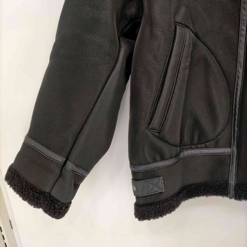フレイアイディー FRAY I.D 18AW シングルボンバージャケット ボア レディース JPN:1