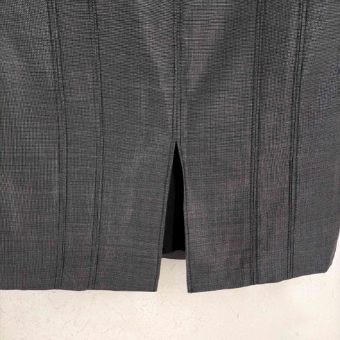 アルマーニコレツィオーニ ARMANI COLLEZIONI タイトスカート ひざ丈 バックスリット シルク混 絹混 レディース EUR:38