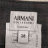 アルマーニコレツィオーニ ARMANI COLLEZIONI タイトスカート ひざ丈 バックスリット シルク混 絹混 レディース EUR:38