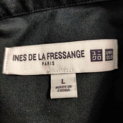 ユニクロイネスドラフレサンジュ UNIQLO INES DE LA FRESSANGE タックワンピース レディース JPN:L