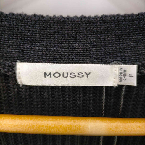 マウジー moussy ボリュームスリーブ カーディガン レディース FREE