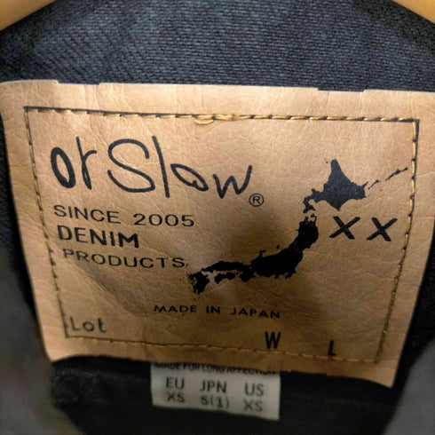 オアスロウ or slow Gジャン ジージャン デニムジャケット アウター レディース JPN:1
