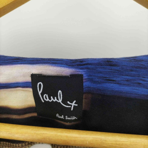 ポールスミスプラス Paul+ Paul Smith 総柄 ミディ タイトワンピース レディース import:M