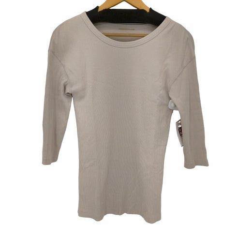 ドゥーズィエムクラス DEUXIEME CLASSE RIB Tシャツ カットソー 七分袖 レディース
