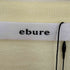 エブール ebure コットンプルオーバーニット カットソー レディース 38