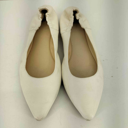 ジルサンダーネイビー JIL SANDER NAVY バレエシューズ パンプス フラット レザー レディース JPN:23