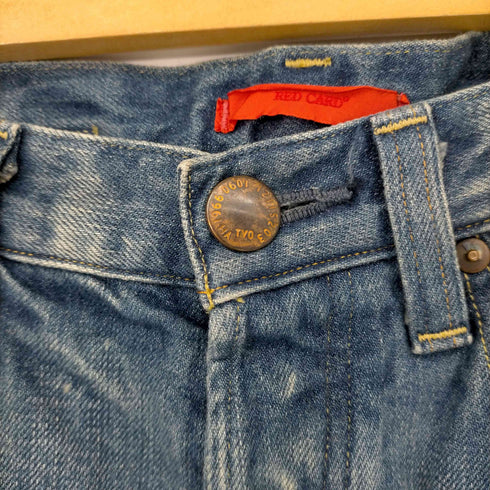 レッドカード RED CARD ボーイフレンド デニムパンツ ジーンズ ダメージ加工 レディース 25