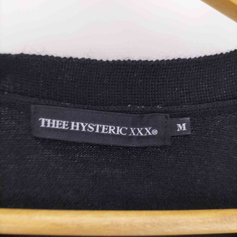 ジィ ヒステリック トリプルエックス Thee Hysteric XXX レオパード ニット カーディガン メンズ JPN:M