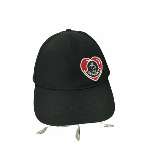 モンクレール MONCLER ワッペン ハート ファブリックキャップ メンズ FREE