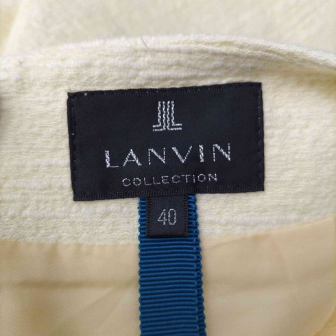 ランバンコレクション LANVIN COLLECTION ネップ加工 タイト スカート レディース JPN:40