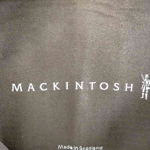 マッキントッシュ Mackintosh 比翼 ゴム引き フードコート レディース 34
