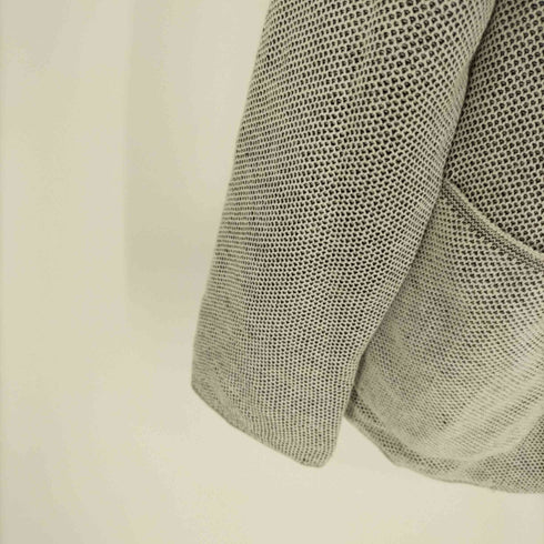 ラルディー二 LARDINI リネン混2Bニットジャケット メンズ US:40