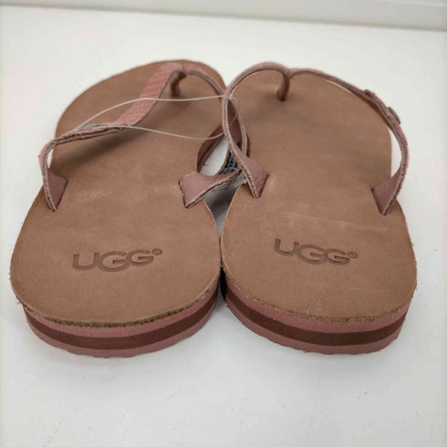アグ UGG 型押し ビーチサンダル レディース JPN:23