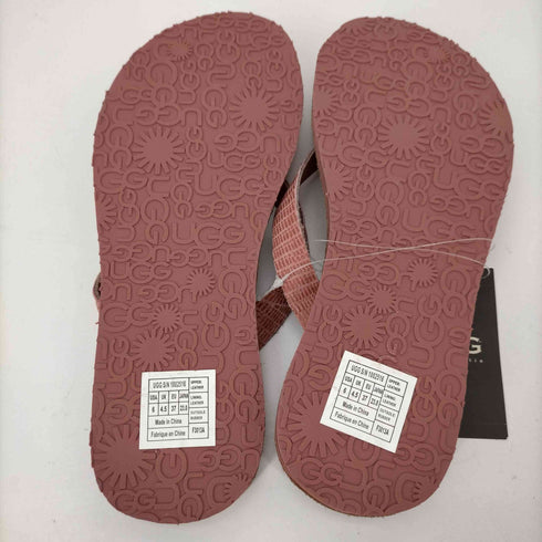 アグ UGG 型押し ビーチサンダル レディース JPN:23