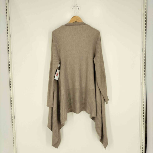サルヴァトーレフェラガモ Salvatore Ferragamo イタリア製 カシミヤシルク混 リブニットカーディガン レディース import:XS
