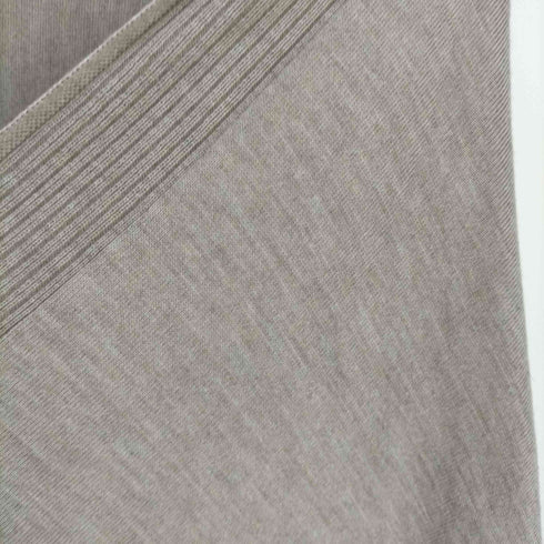 サルヴァトーレフェラガモ Salvatore Ferragamo イタリア製 カシミヤシルク混 リブニットカーディガン レディース import:XS