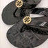トリーバーチ TORY BURCH フロントロゴ エナメルビーチサンダル レディース