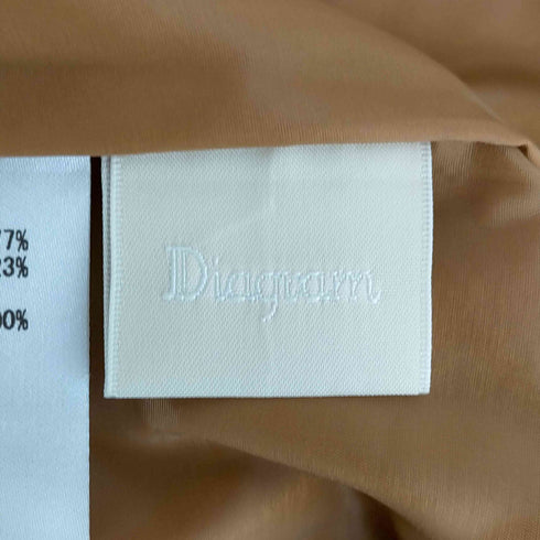 ダイアグラムグレースコンチネンタル Diagram GRACE CONTINENTAL 22AW イージーカラーパンツ レディース 36