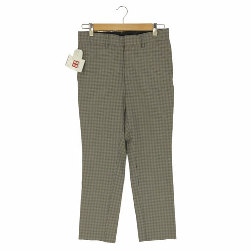 クラネオム CLANE HOMME ガンクラブチェック ポリレーヨンパンツ メンズ JPN:1