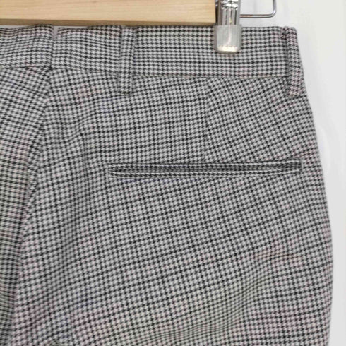 クラネオム CLANE HOMME ガンクラブチェック ポリレーヨンパンツ メンズ JPN:1