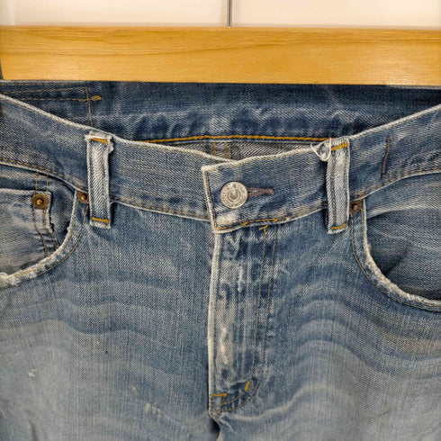 デニムアンドサプライ ラルフローレン DENIM & SUPPLY RALPH LAUREN ダメージ加工 ストレート デニムパンツ メンズ 32/30