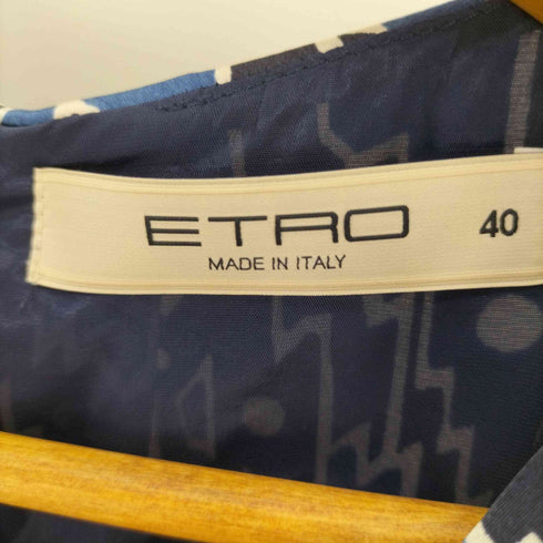 エトロ ETRO シルク混タイトワンピース レディース EUR:40