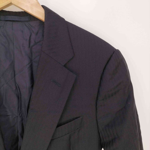 アルマーニコレツィオーニ ARMANI COLLEZIONI イタリア製 シャドーストライプ 2Bテーラードジャケット メンズ EUR:50