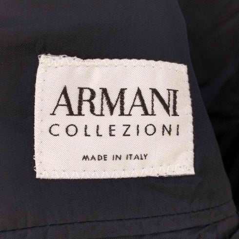 アルマーニコレツィオーニ ARMANI COLLEZIONI イタリア製 シャドーストライプ 2Bテーラードジャケット メンズ EUR:50