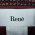 ルネ Rene TISSUE レーヨン混 ツイード ジップアップノーカラージャケット レディース JPN:34