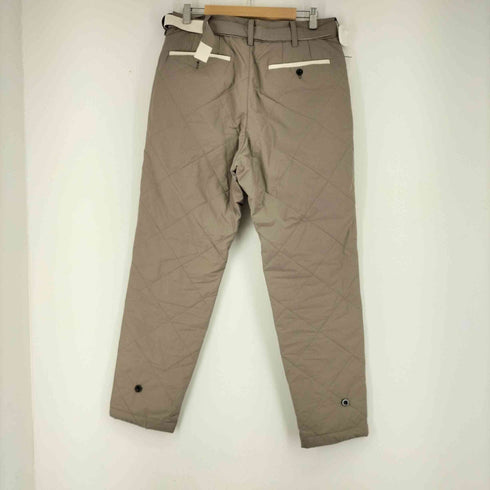 サカイ Sacai 22AW Quilted Pants キルテッドパンツ テーパード タック 中綿 ベルト付き メンズ JPN:3