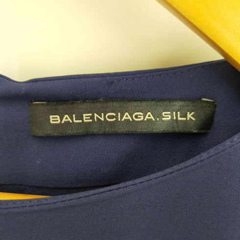 バレンシアガ BALENCIAGA シルクチュニックワンピース レディース 40