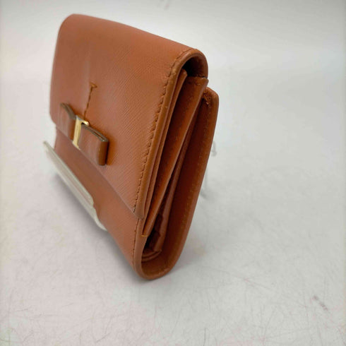 サルヴァトーレフェラガモ Salvatore Ferragamo ヴァラ二つ折り 小銭入れ レザーウォレット レディース