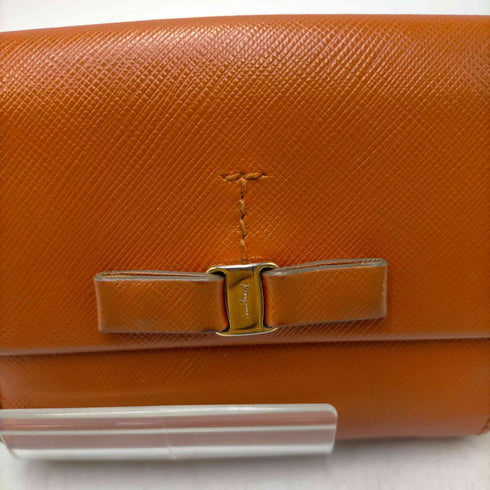 サルヴァトーレフェラガモ Salvatore Ferragamo ヴァラ二つ折り 小銭入れ レザーウォレット レディース