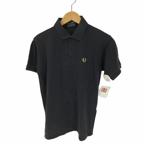 フレッドペリー FRED PERRY 80S 英国製 ワンポイント 刺繍 S/S ポロシャツ メンズ 40
