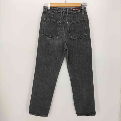 ビーミングバイビームス B:MING by BEAMS dinner ハイウエスト ブラック デニム パンツ ジーンズ レディース JPN:S