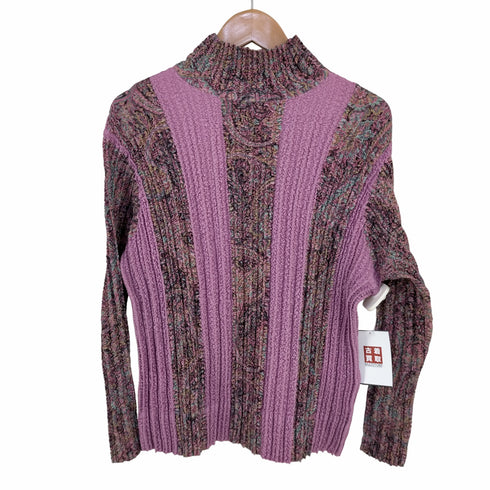 CEST LA BEAU プリーツシワ加工 ハイネックトップ レディース JPN:40