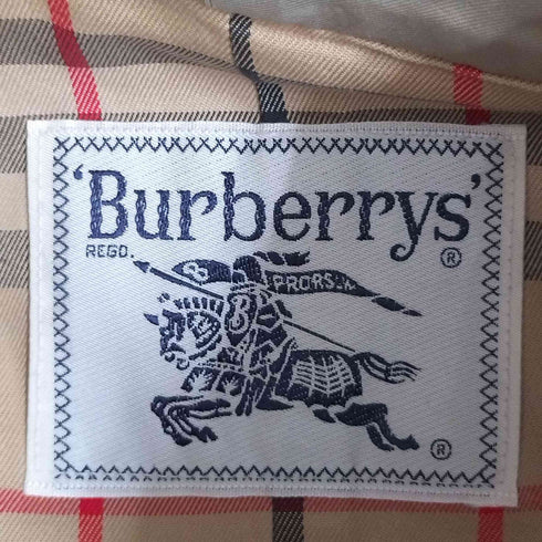 バーバリーズ BURBERRYS 裏地ノバチェック エポレット付き トレンチコート レディース 9AB2