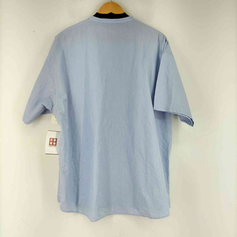 ムジルシリョウヒン 無印良品 涼感ヘンリーネック半袖布帛Tシャツ メンズ JPN:XL