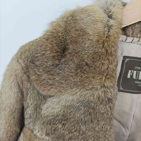 FURVAN 毛皮コートファーコート レディース