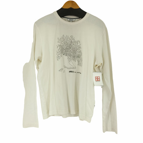 エーグル AIGLE チャリティ グラフィック 長袖Tシャツ レディース JPN:M