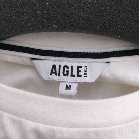 エーグル AIGLE チャリティ グラフィック 長袖Tシャツ レディース JPN:M
