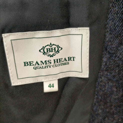 ビームスハート BEAMS HEART ウール キルティングジャケット 中綿 アウター ミドル丈 メンズ JPN:44