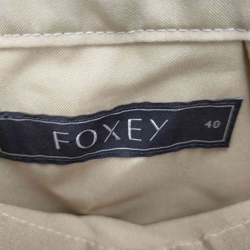 フォクシー FOXEY タックフレアスカート レディース 40