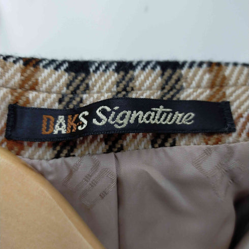 ダックス DAKS カシミヤ2Bテーラードジャケット レディース D36 F38