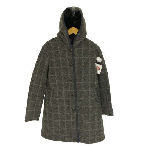 ザスモックショップ THE SMOCK SHOP フーデッドウールキルティングコート レディース JPN:S