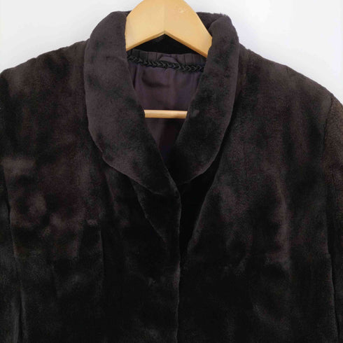THE AMERICAN FUR AWARDS ミンクファー ショールカラーコート レディース FREE