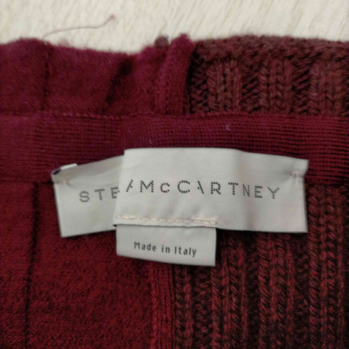 ステラマッカートニー STELLA McCARTNEY イタリア製 ウール プリーツ ラップスカート レディース JPN:38