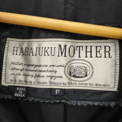 mother HARAJUKU 牛革チェスターコート レディース F