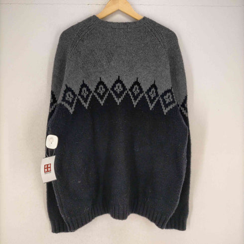 エディーバウアー Eddie Bauer 00s ノルディック柄 ウールニット メンズ JPN:XL