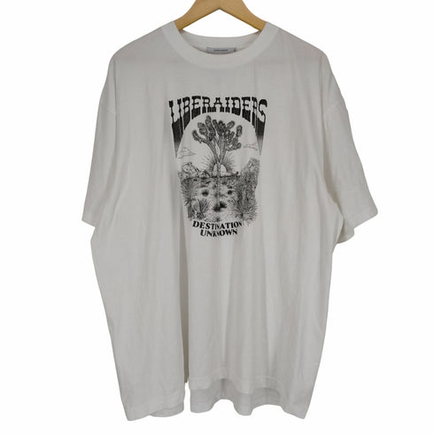 リベレイダース Liberaiders フロントプリントS/S TEE メンズ JPN:XL